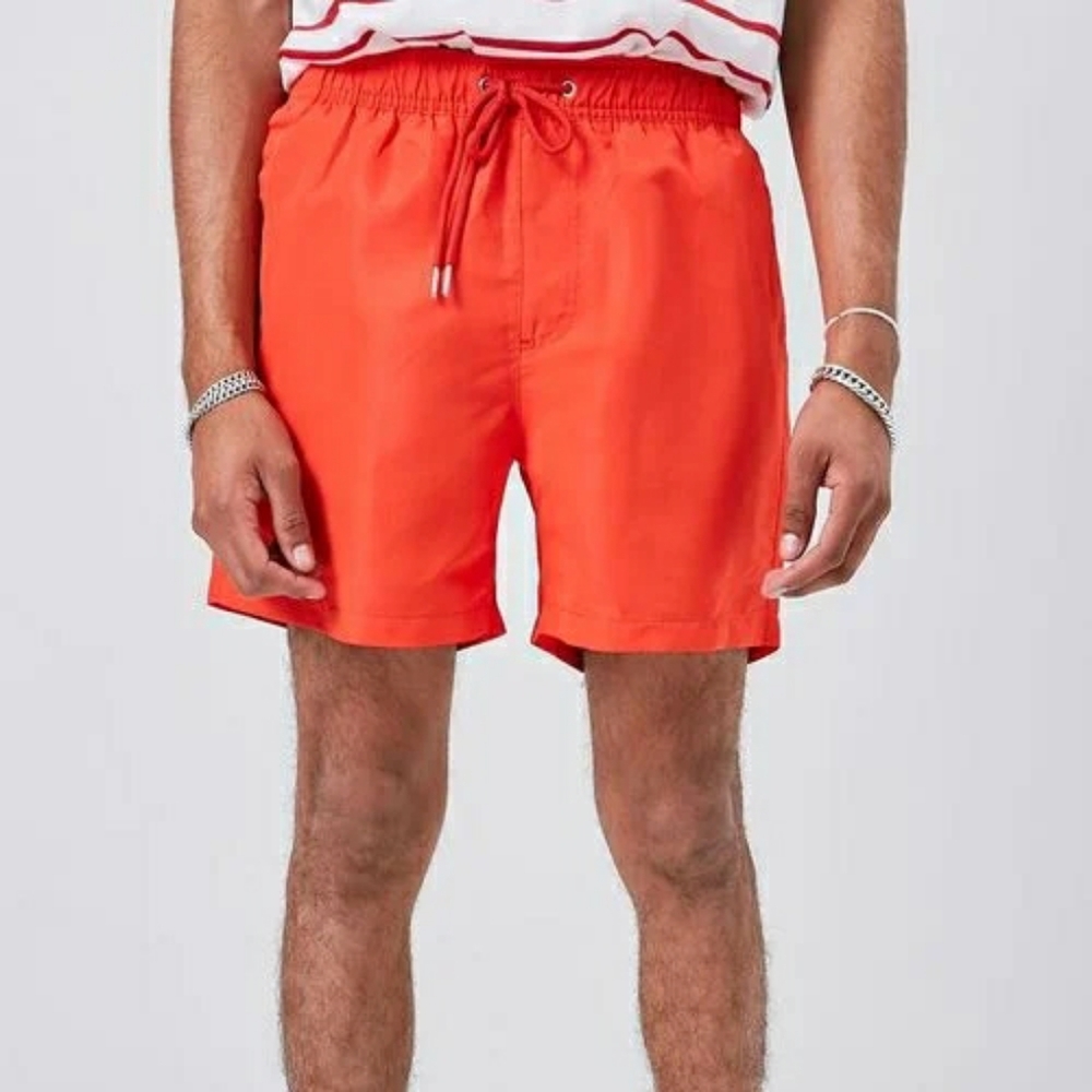 NWT Orange Forever 21 Swim trunks